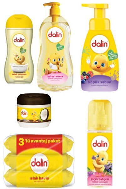 Dalin Bebek Bakım Seti 6'lı