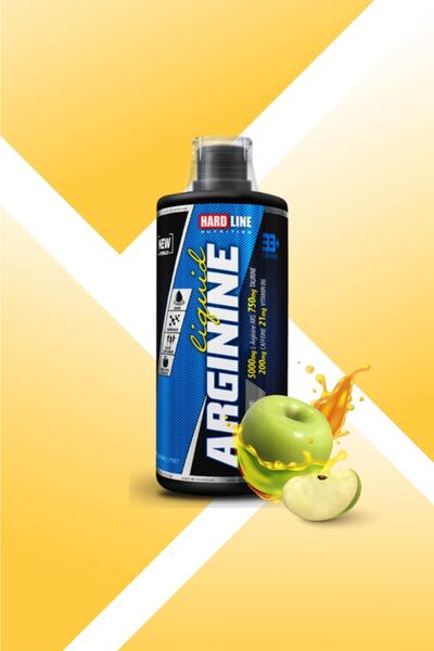 Hardline Arginine Liquid Yeşil Elma Aromalı 1000 Ml
