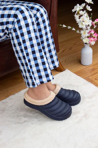 Akınal Bella Γυναικείες Παντόφλες Navy Blue E188.z.000