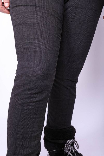 Hitit Butik Checked Fabric Trousers