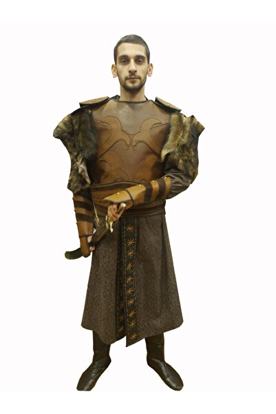 Genel Markalar Kahverengi Melik Şah Kostümü, şık ve rahat çocuk kostümü, eğle...