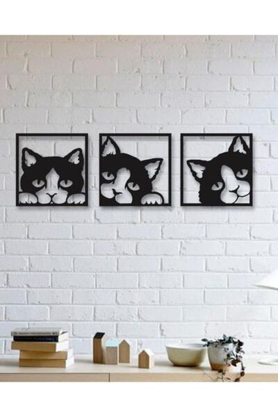 Alyans Tasarım Wall Ornament Cat Model