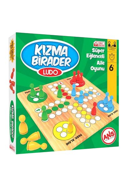 ÖĞRETMENLER OFİS & KIRTASİYE Ludo Ludo Wooden Ludo