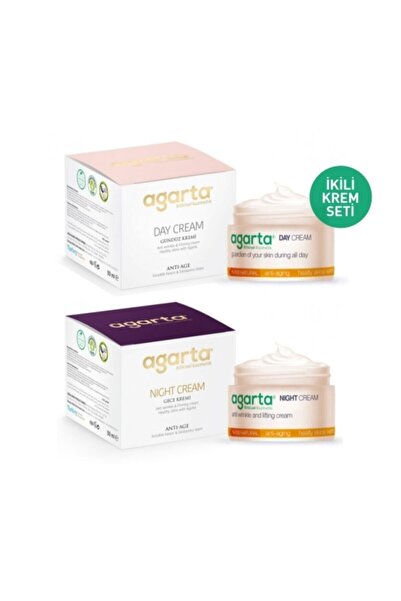 Agarta Doğal Gündüz - Gece Kremi 50 Ml 2'li Set