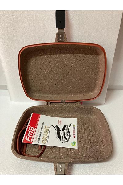FMS Granite Fish Pan 36 Cm Brown