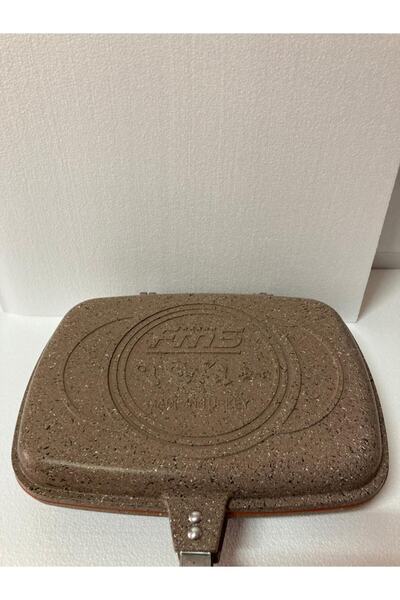 FMS Granit Balık Tava 36 Cm Kahve