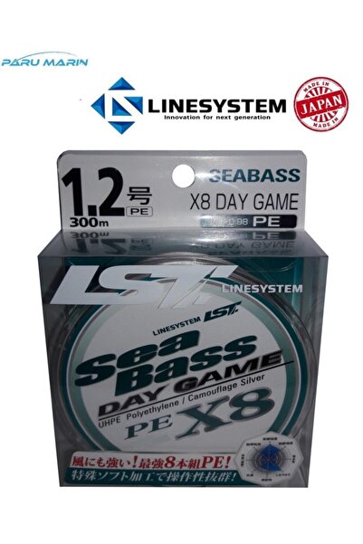 Linesystem العلامة التجارية: Seabass Day Game X8 300mt. Pe 2.0 الفئة: خط الصيد