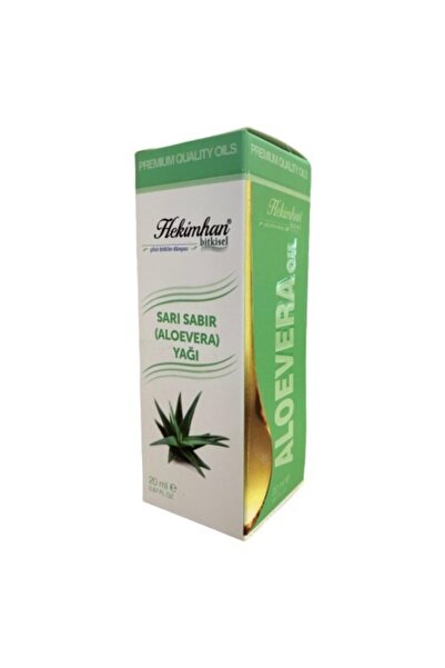 Hekimhan Aloevera (sarı Sabır) Yağı, Bitkisel Yağ, Organik Yağ, 20 Ml
