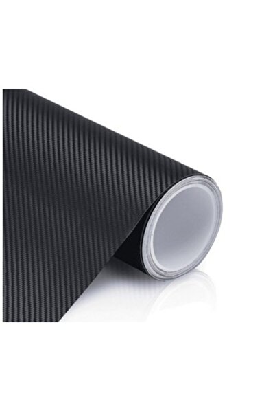 Temiz Pazar Folie de acoperire cu carbon negru 127 cm x 30 cm 3D cu zimță