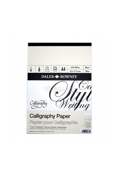 Daler Rowney Calligraphy Paper Calligraphy Paper 90g 30 Sheets A4