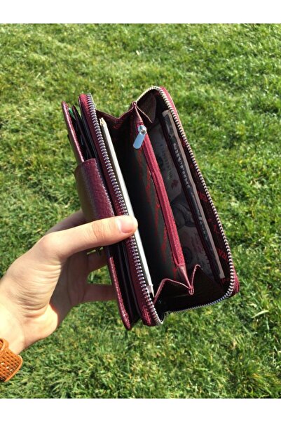 DERKON Multi-Purpose Genuine Leather Women's Wallet