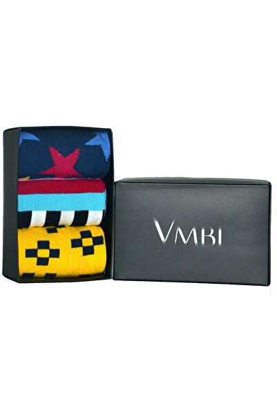 VMBI مجموعة من 3 جوارب بألوان العالم