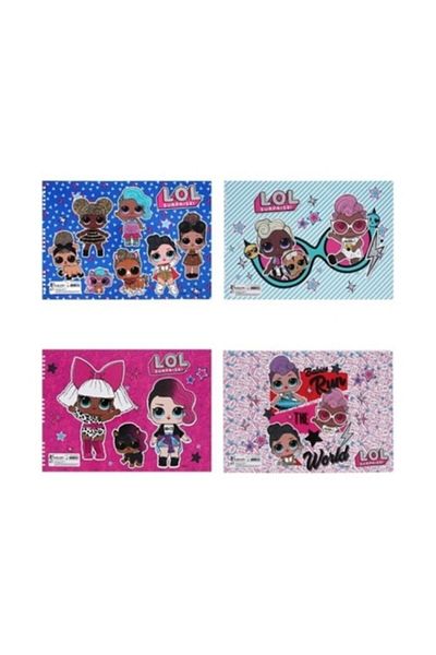 KESKİN COLOR L.o.lPicture Notebook 25 X 35 Cm 4 Pieces