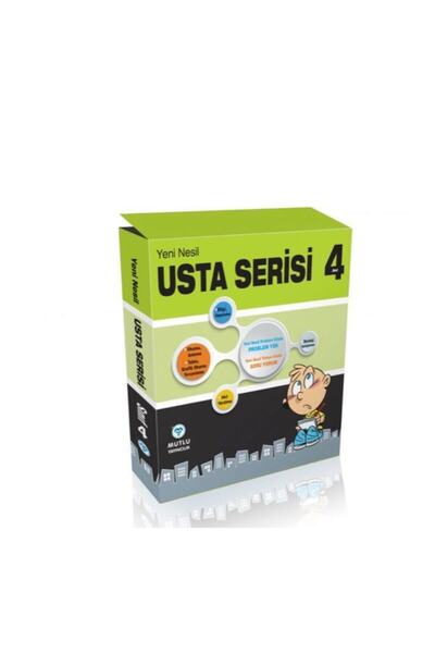 Mutlu Yayıncılık Mutlu Yayınları 4. Sınıf Yeni Nesil Usta Serisi Yeni Basım (...