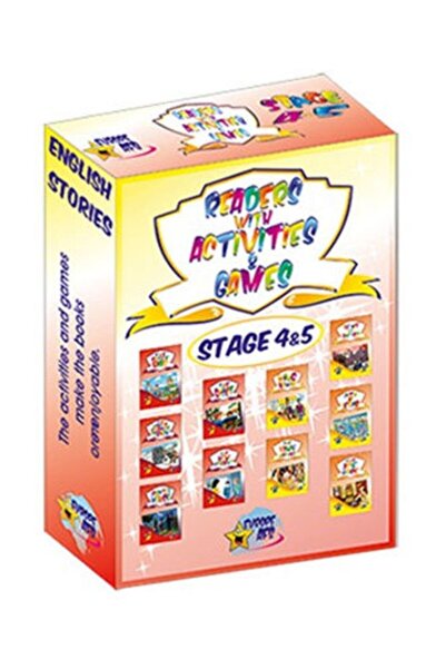 Afs Yayıncılık İlköğretim 7 ve 8. Sınıflar İçin İngilizce Hikayeler 10 Kitap Stage 4-5