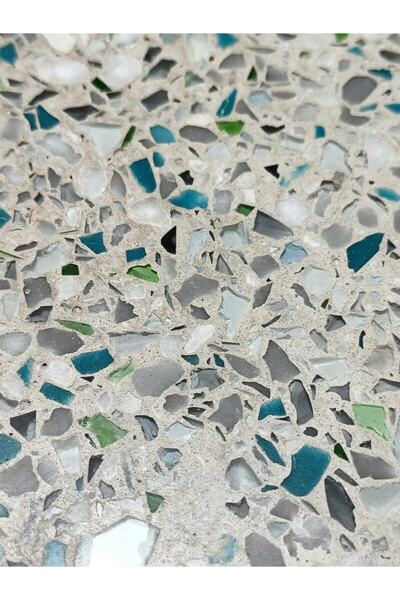 EPOTEK Epoxy Esaslı Terrazzo Kaplama Levhası 40x40