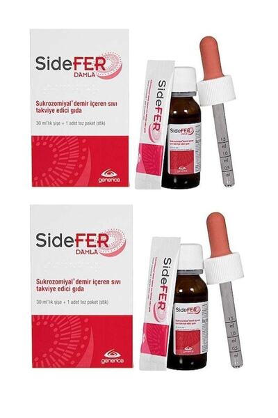 Sidefer Drops Damla 30 ml 2 Kutu
