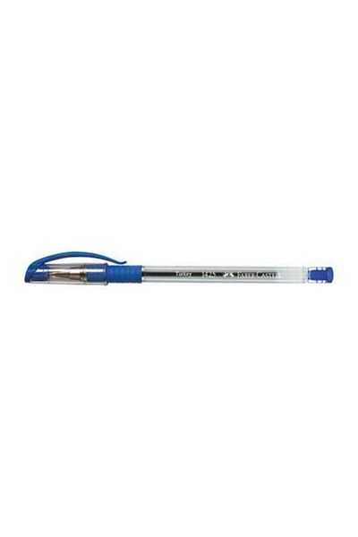 Faber Castell قلم حبر جاف من فابر كاستل 1425، لون أزرق، 10 قطع5211142551000 (عبوة واحدة تحتوي على 10 قطع)