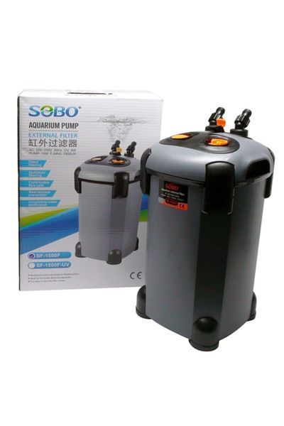 Sobo 1500 Lt/hour External Filter - Sf-1500f 15w