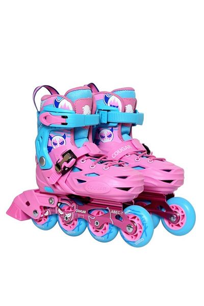 Cougar Mzs 303 Pink Adjustable Children's Skate