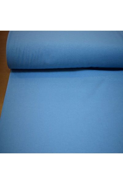 Premier Blue Plain Duck Linen Fabric