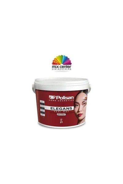 Polisan Elegans Su Bazlı Silinebilir Boya 2,5 Lt Masum Gri