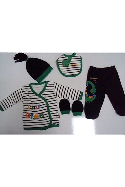 Necix's Baby Boy Bodysuit Set