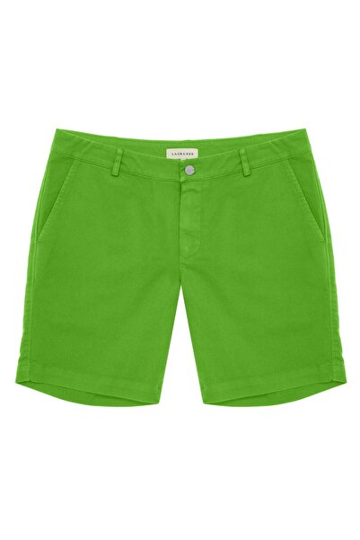 LAGRANZE Ανδρικό πράσινο σορτς Chino