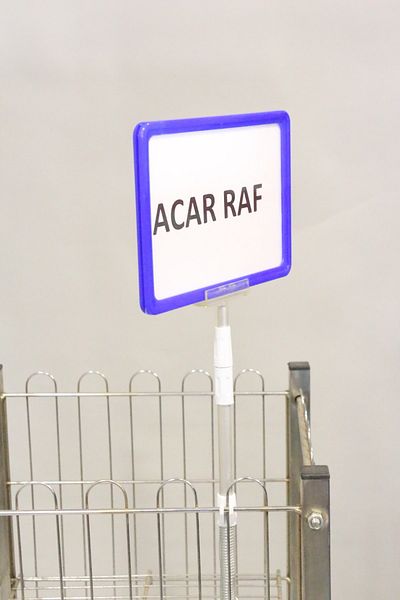 Acar Raf Product Promotion Frame Plastic And Spring Price Tag A5 Frame Blue