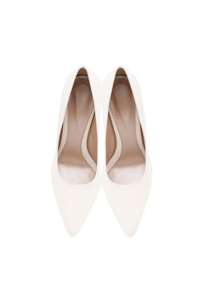 Stella Pendenza Genuine Leather Solid Color Heeled Women's Shoes