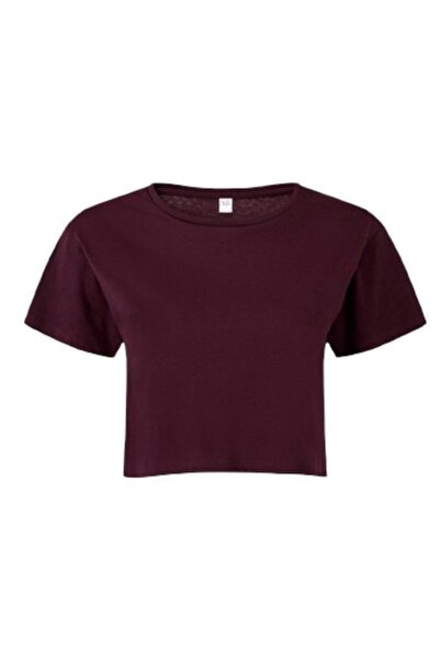 Carpe Basic Bordo Crop T-shirt