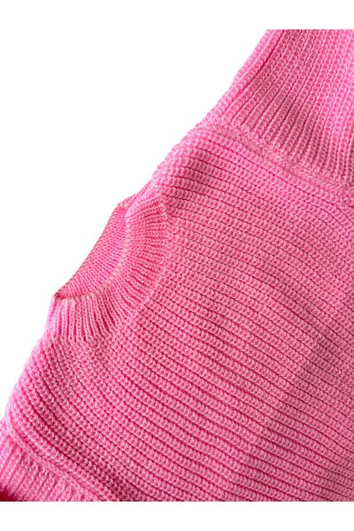 gogo bici Flexible Knitwear Sweater Crew Neck Oversize Unisex Baby Kids 1-5 Years