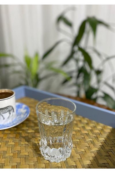 Paşabahçe Gaia Set of 6 Coffee and Water Glasses