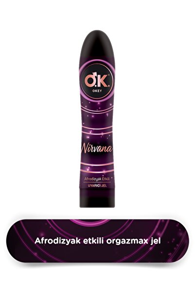 Okey Ginseng Masaj Jeli Su Bazlı 200 Ml + Nirvana Uyarıcı Jel Su Bazlı 100ml