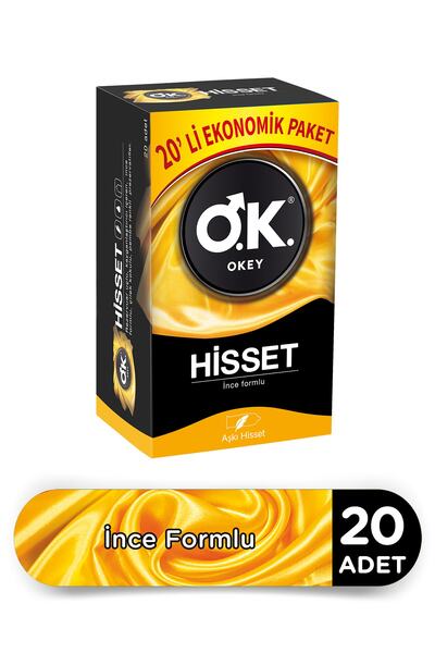 Okey Hisset Ekonomik 40'lı Prezervatif