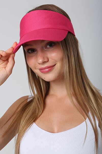 MARBERRY Pălărie de damă Tenisci cu vizor deschis, ajustabilă, fucsia, bumbac...