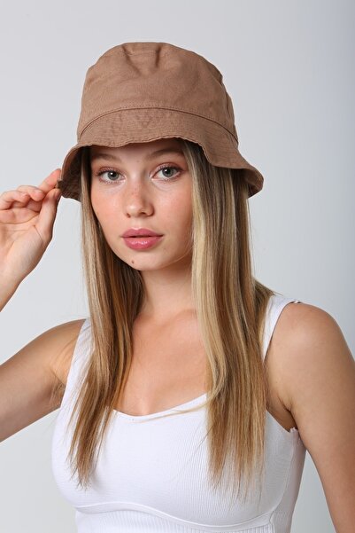 MARBERRY Γυναικείο καπέλο βιζόν τύπου bucket