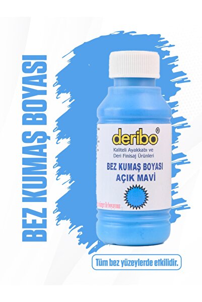 deribo Bez Ve Kumaş Ayakkabı Boyası, Ayakkabı Bakım. 100ml. Sünger Hediyeli.