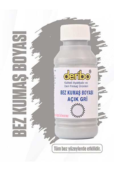 deribo Bez Ve Kumaş Ayakkabı Boyası, Ayakkabı Bakım. 100ml. Sünger Hediyeli.