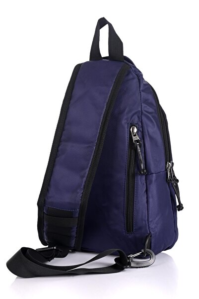 ÇÇS 31205 Çapraz Sırt Omuz Göğüs Su Geçirmez Askılı Unisex Lacivert Çanta