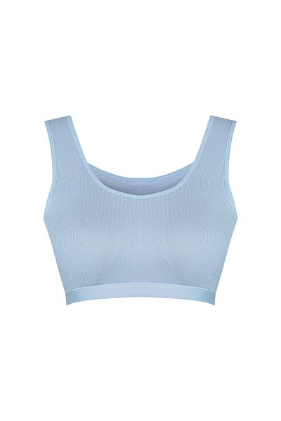 HNX Bustieră pentru femei, cu bretele groase, camisole bleumarin