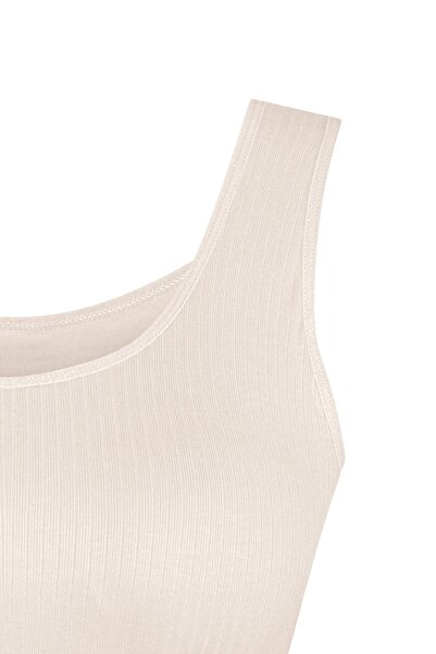 HNX Peach Camisole Thick Strap Padded Women's Bustier