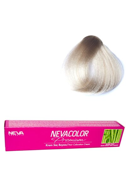 Neva Color Nevacolor Tüp Boya 12.01 Yoğun Küllü Süper Açıcı X 4 Adet + Sıvı O...