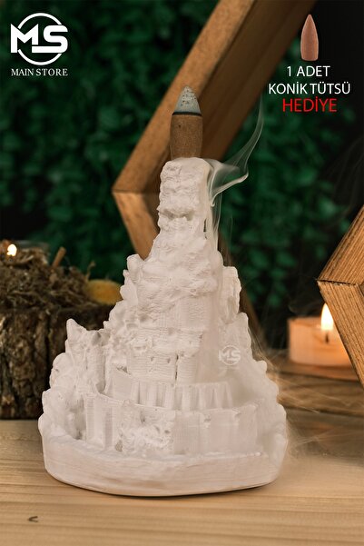 Main Collectibles Barad Dur Yüzüklerin Efendisi Kale Lotr Tütsülük Büst Biblo...