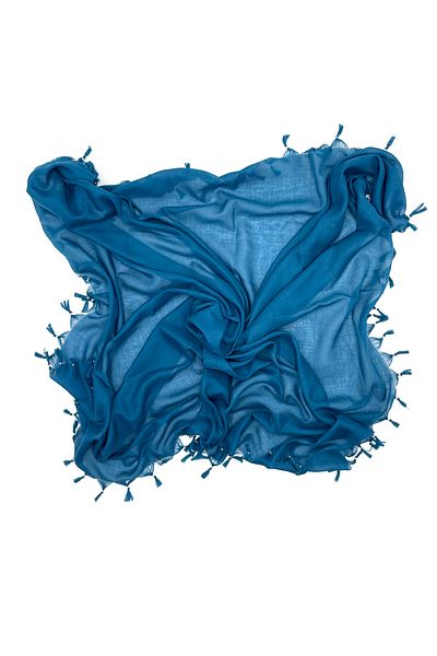 Naz Ipek Pachet de 4 bumbac, culoare uni, lucrat manual cu margele, distribuire cadou 110x110cm