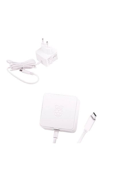 Arduino Raspberry Pi 4 Power Adapter 5.1v 3a Original White