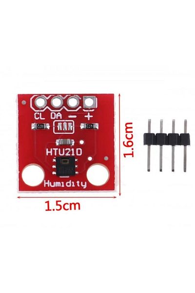 Arduino وحدة استشعار درجة الحرارة والرطوبة Htu21d