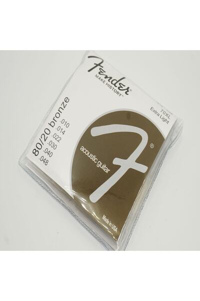 FENDER Akustik Gitar Teli 70xl Extra Lıght