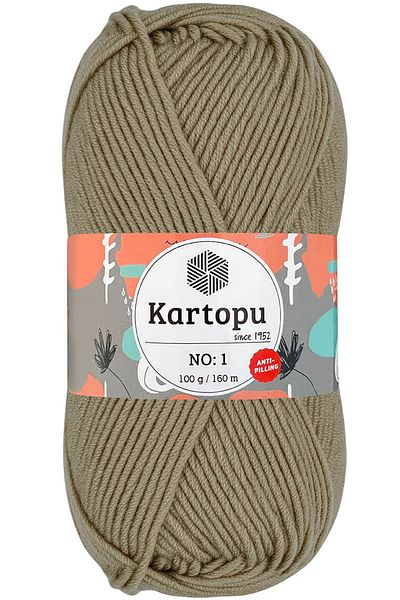 Kartopu No:1 Χειροποίητο νήμα πλεξίματος κατά του πιτσιλίσματος K861