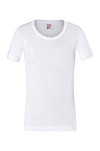 Namaldı Girl's Rib Cotton Half Sleeve Undershirt 2 Pieces